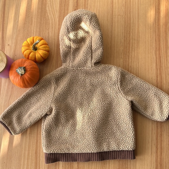 Gymboree fall Sherpa jacket - Picture 2 of 3